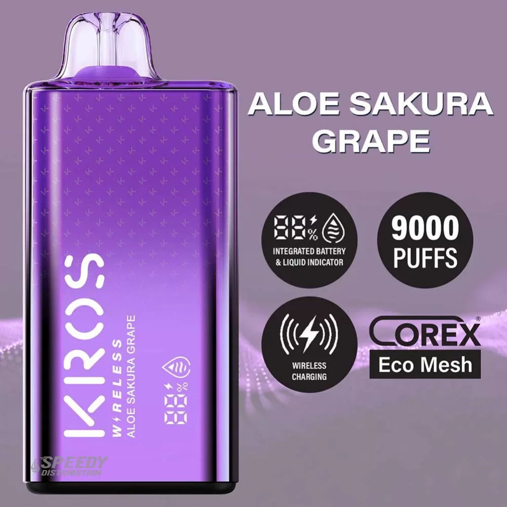 KROS – WIRELESS – DISPOSABLE – 9000 PUFFS