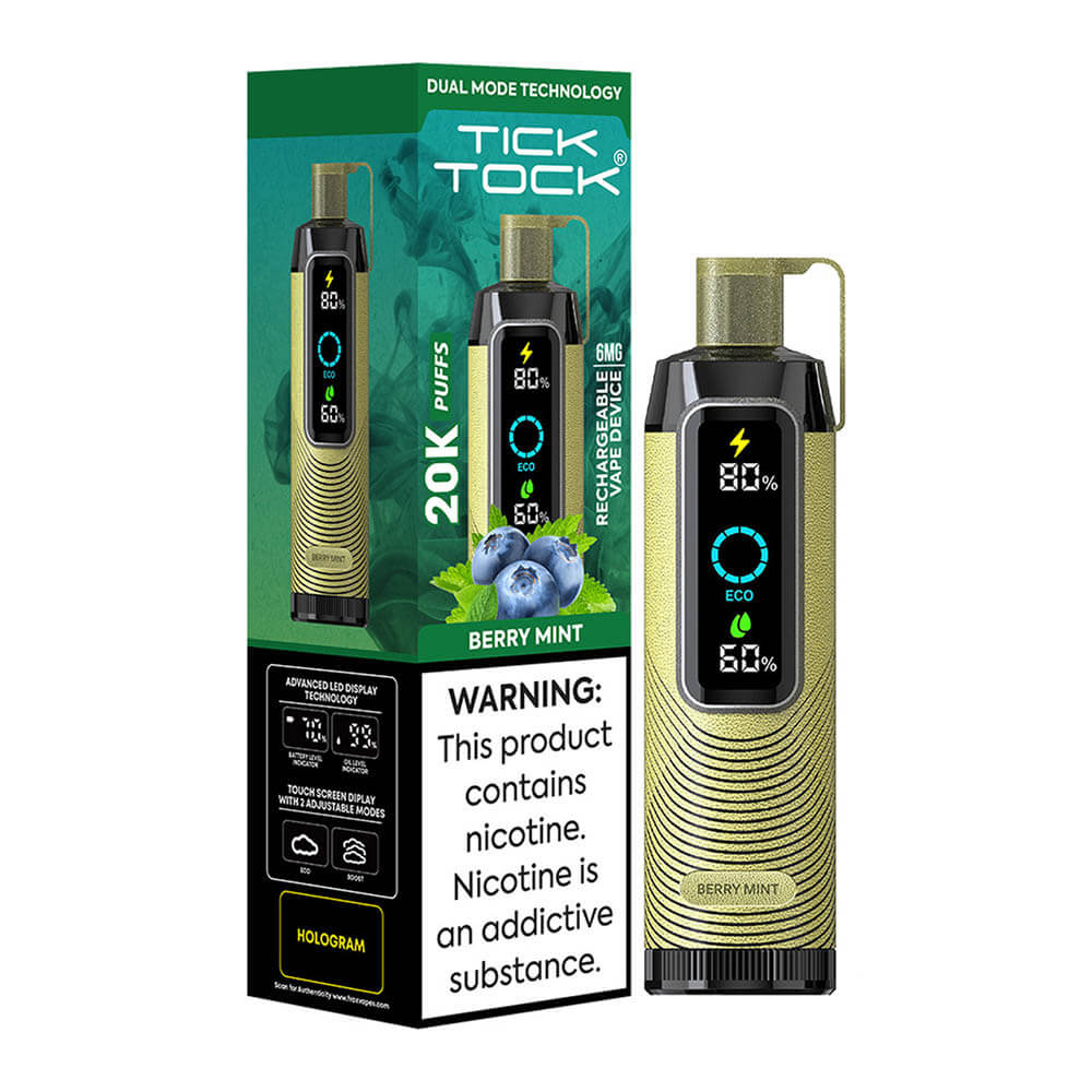 TICKTOCK DISPOSABLE – 20K PUFFS