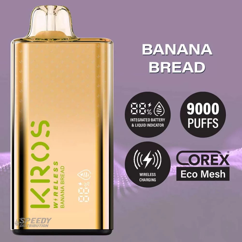 KROS – WIRELESS – DISPOSABLE – 9000 PUFFS