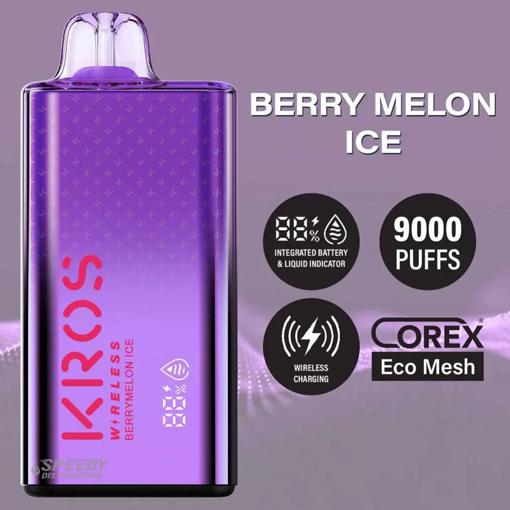 KROS – WIRELESS – DISPOSABLE – 9000 PUFFS