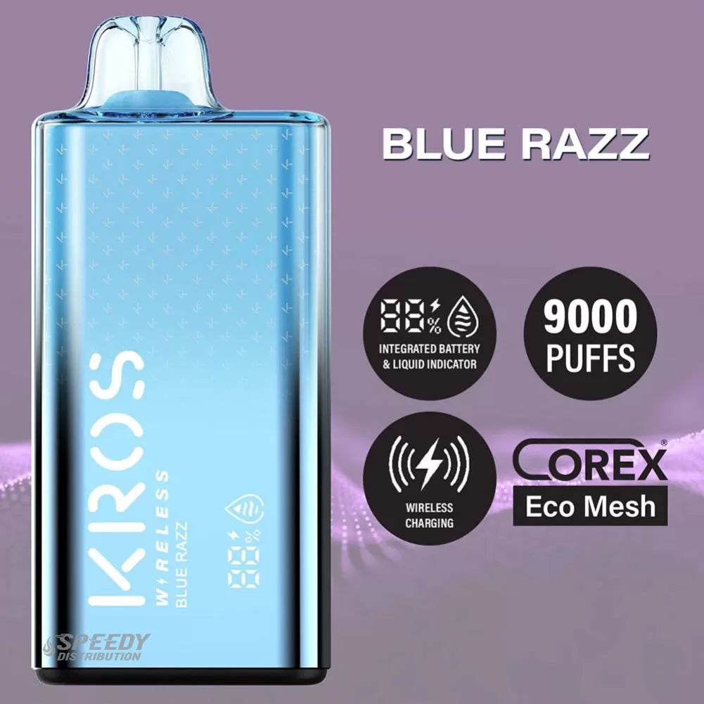 KROS – WIRELESS – DISPOSABLE – 9000 PUFFS