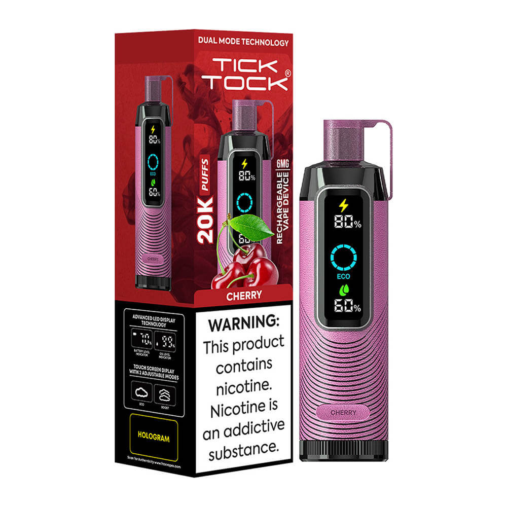 TICKTOCK DISPOSABLE – 20K PUFFS