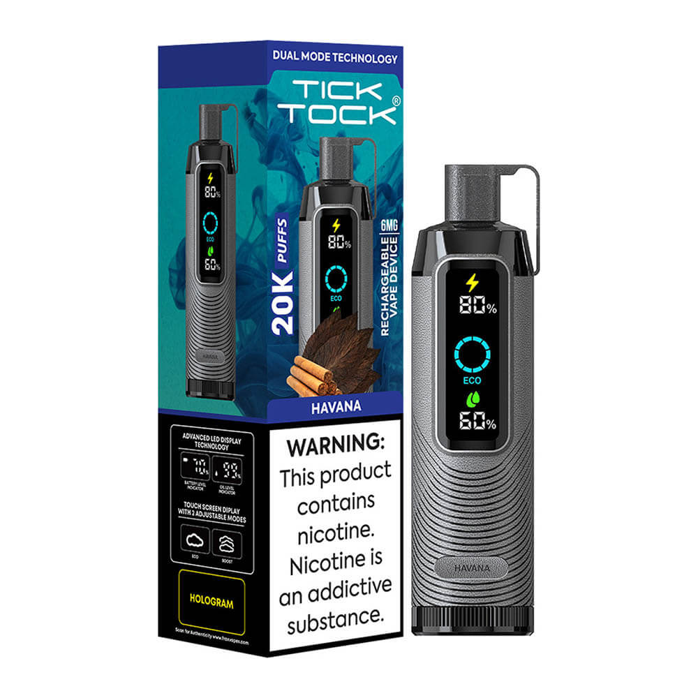 TICKTOCK DISPOSABLE – 20K PUFFS