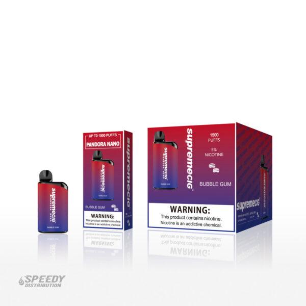 SUPREMECIG PANDORA NANO 5% 1500 PUFFS