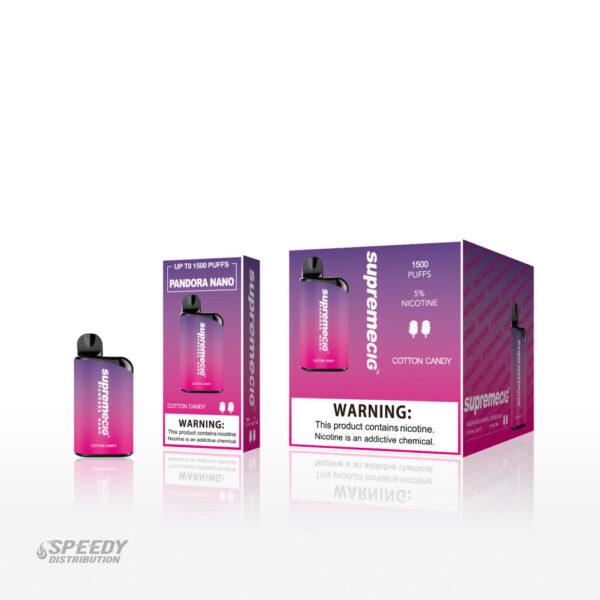 SUPREMECIG PANDORA NANO 5% 1500 PUFFS