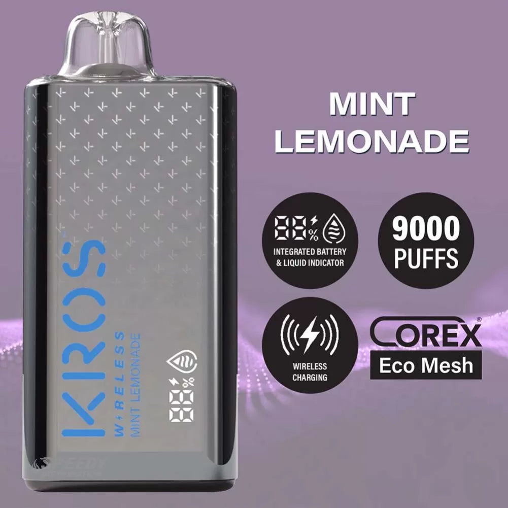 KROS – WIRELESS – DISPOSABLE – 9000 PUFFS