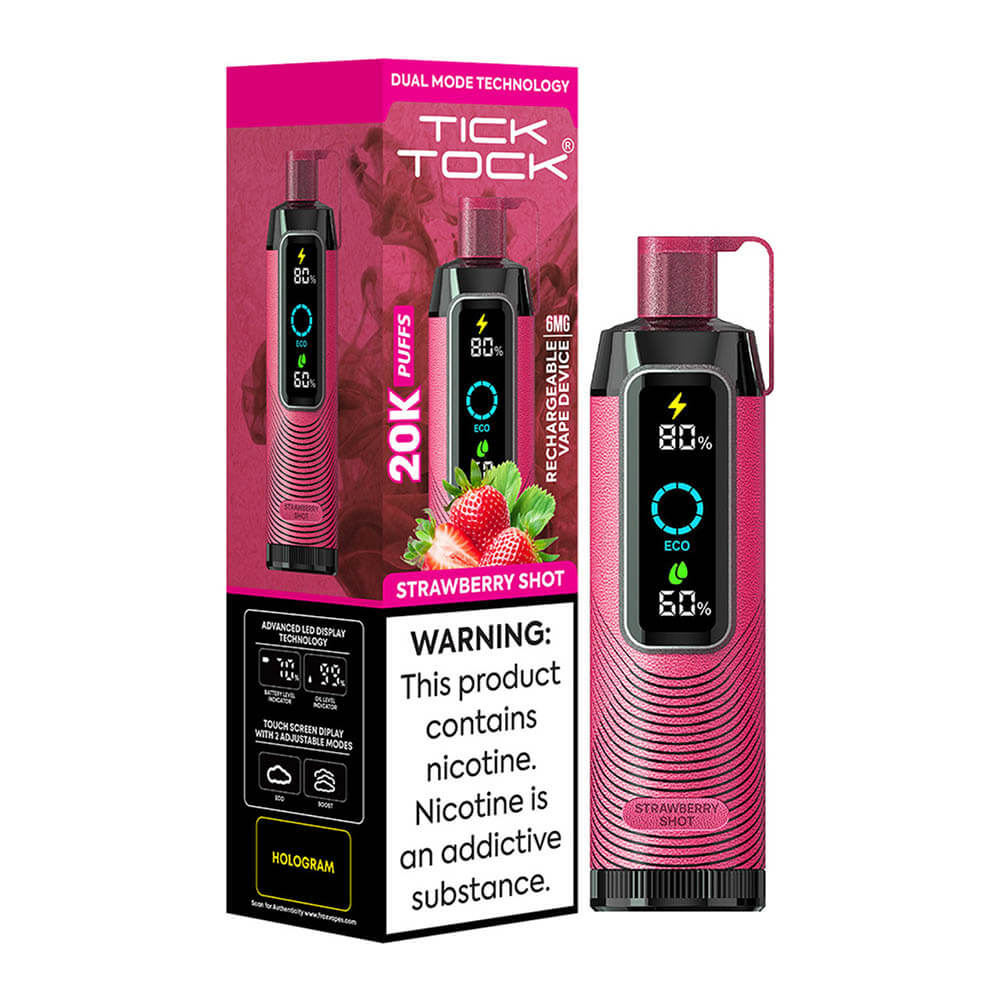 TICKTOCK DISPOSABLE – 20K PUFFS