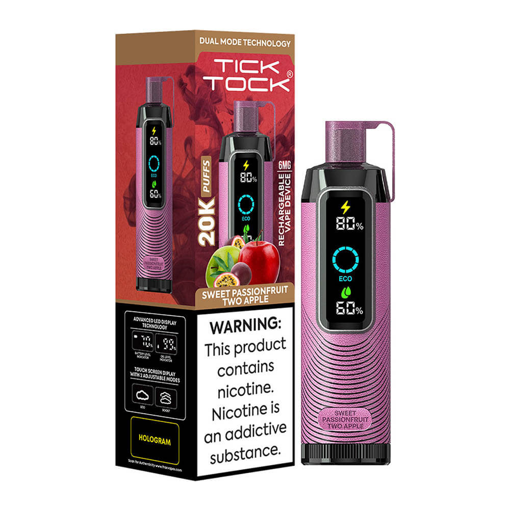 TICKTOCK DISPOSABLE – 20K PUFFS