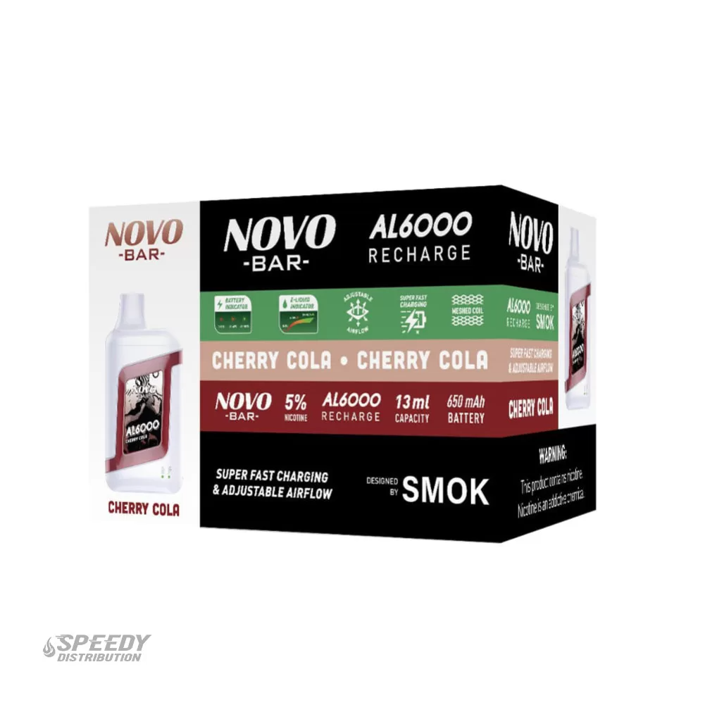 SMOK NOVO BAR DISPOSABLE 6000 PUFFS